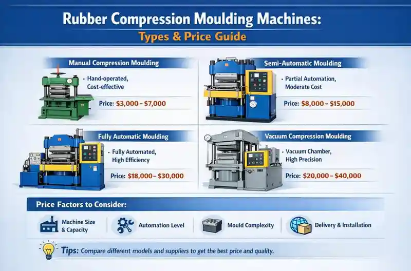 Rubber Compression Moulding Machines: Types & Price Guide Thumbnail